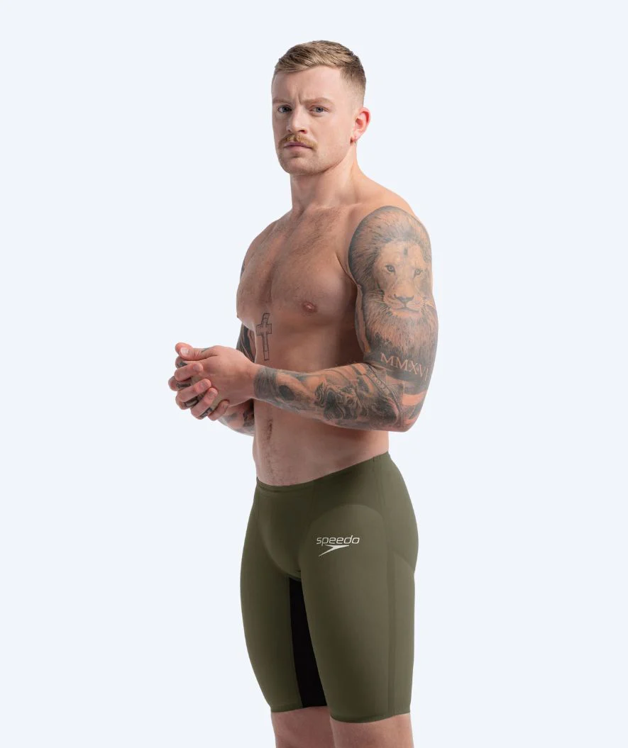 Speedo Wettkampf Badehose für Herren - LZR Pure Valor 2.0 - Grün/Schwarz - Image 3