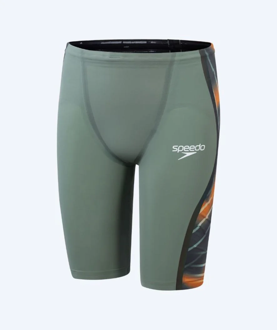 Speedo Wettkampf Badehose für Herren - LZR Pure Intent 2.0 - Grün/Orange - Image 5