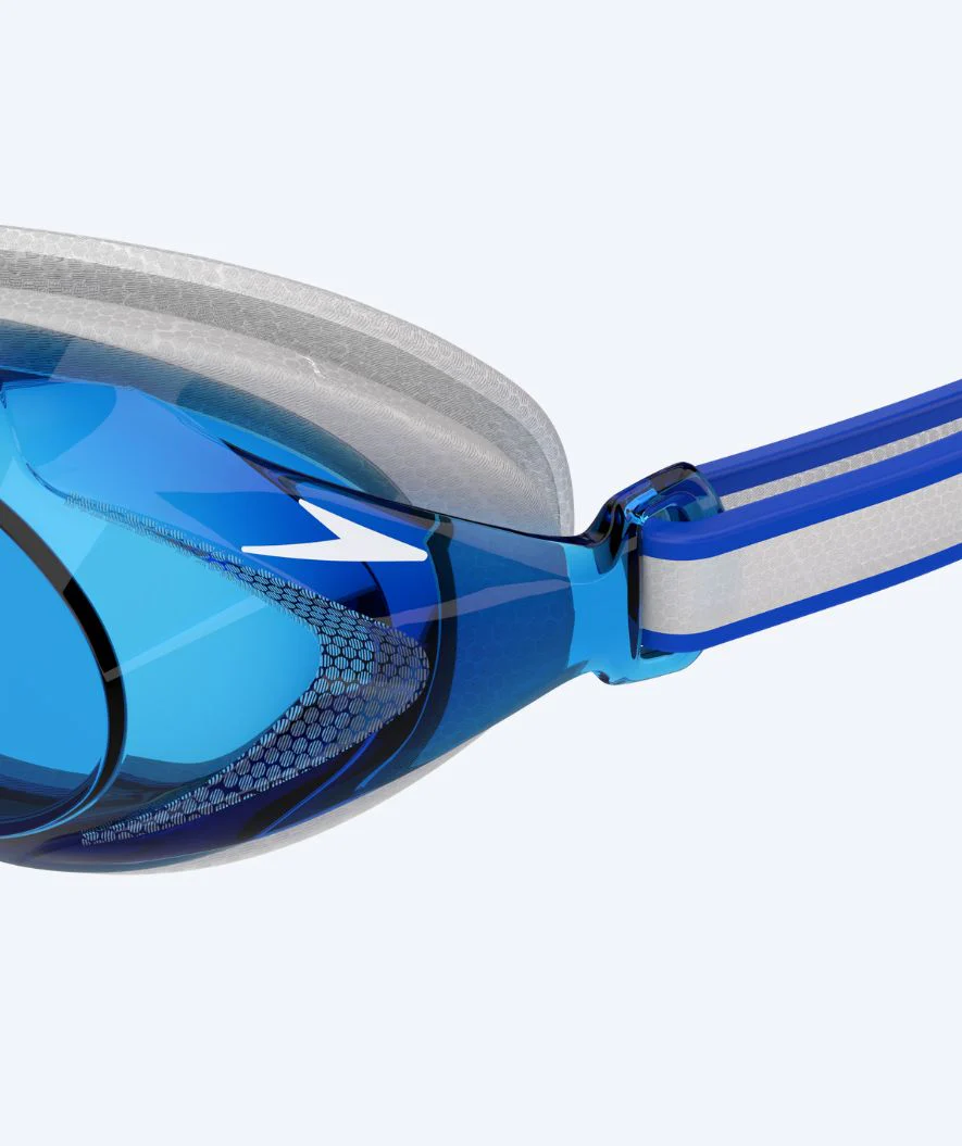 Speedo Wettkampf Schwimbrille für Kinder (6-14) - Vanquisher 3.0 - Grau/Blau - Image 3