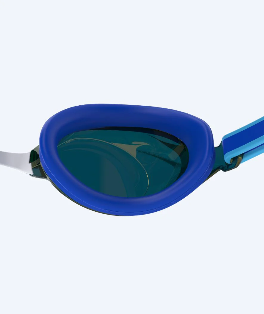 Speedo Wettkampf Schwimbrille für Kinder (6-14) - Vanquisher 3.0 Mirrored - Blau/Gold - Image 3