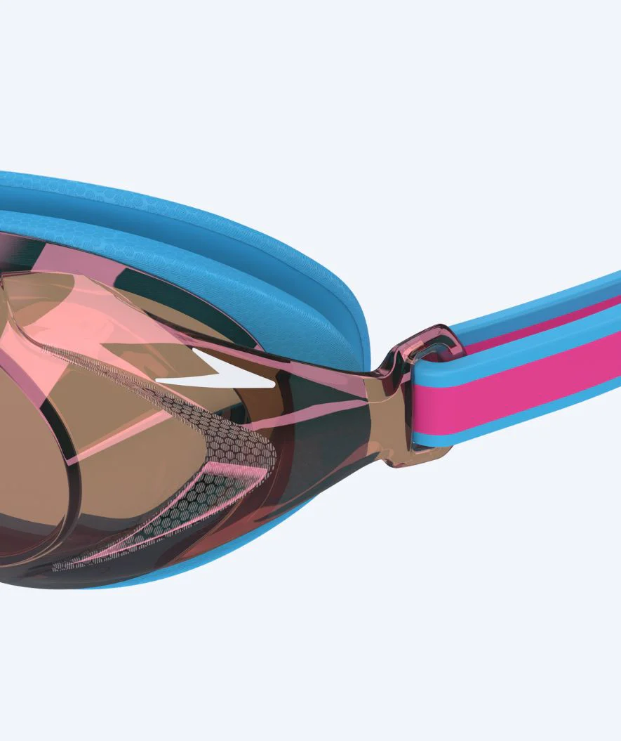 Speedo Wettkampf Schwimbrille für Kinder (6-14) - Vanquisher 3.0 Mirrored - Hellrosa/Bronze - Image 4
