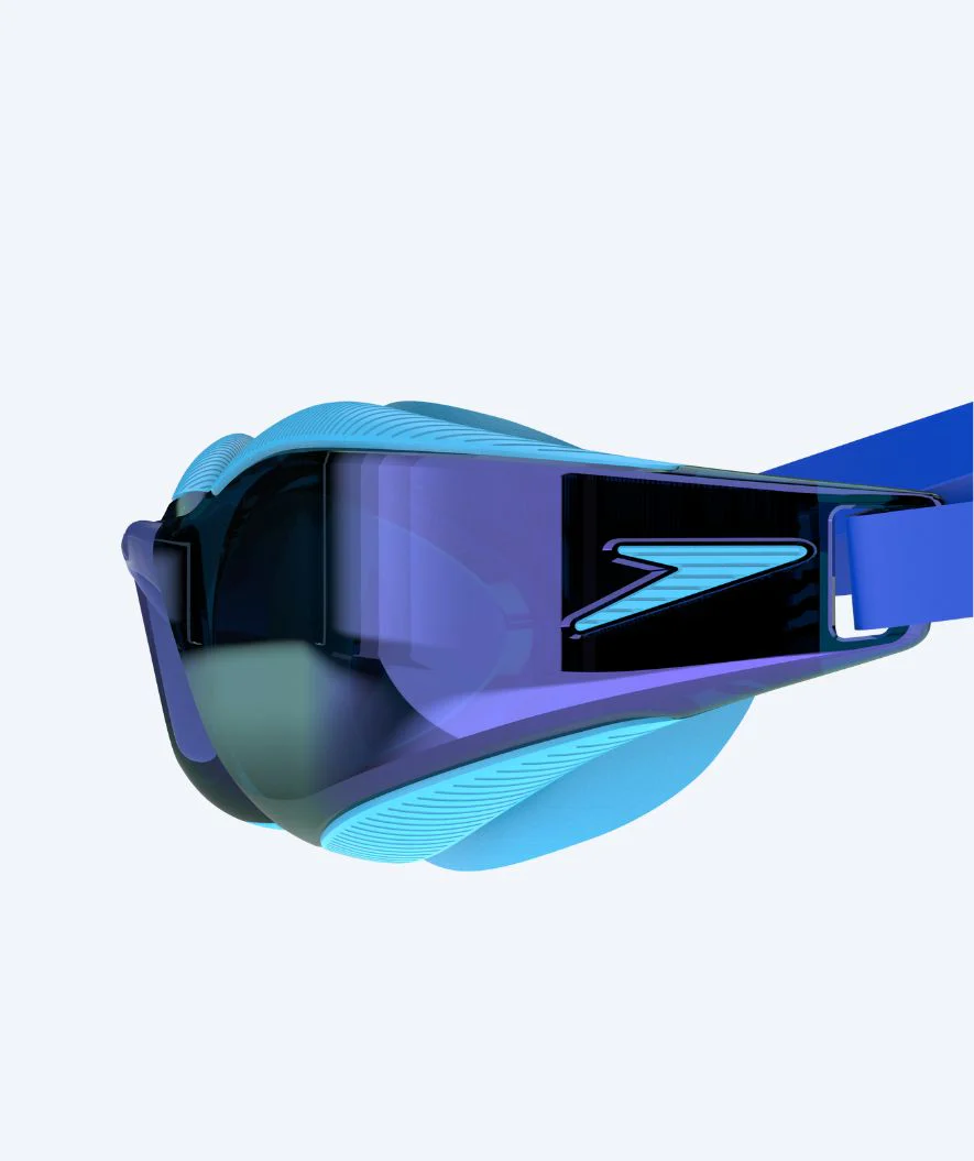 Speedo Wettkampf Schwimbrille für Kinder (6-14) - Fastskin Hyper Elite Mirror - Blau - Image 4