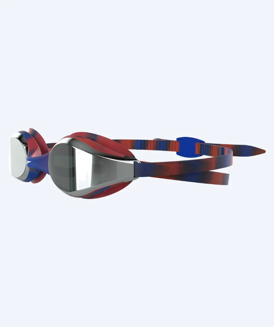 Speedo Wettkampf Schwimbrille für Kinder (6-14) - Hyper Flyer Mirror - Rot/Blau - Image 2
