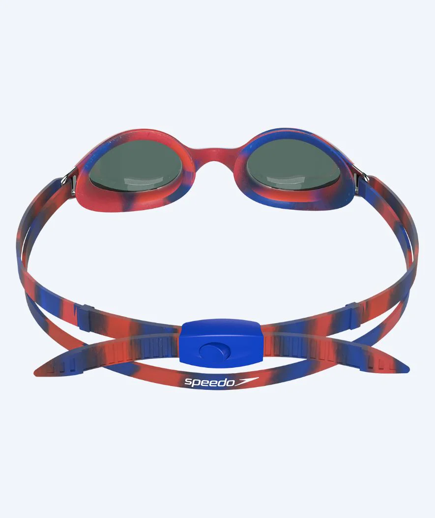 Speedo Wettkampf Schwimbrille für Kinder (6-14) - Hyper Flyer Mirror - Rot/Blau - Image 3