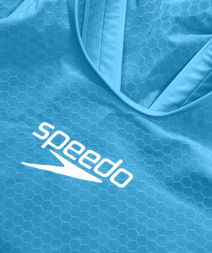 Speedo Wettkampf Badeanzug für Damen - LZR Pure Intent 2.0 - Blau/Rot - Image 7
