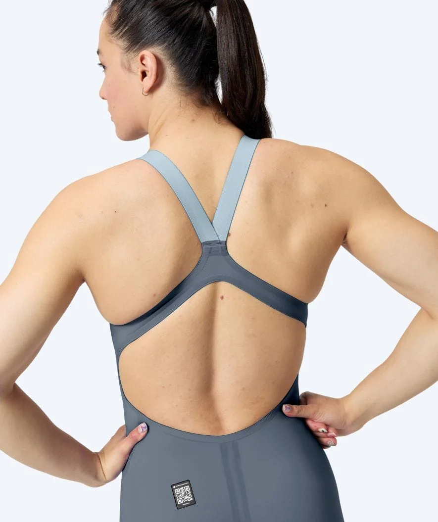 Speedo Wettkampf Badeanzug für Damen - LZR Pure Valor 2.0 - Grau/Gelb - Image 6