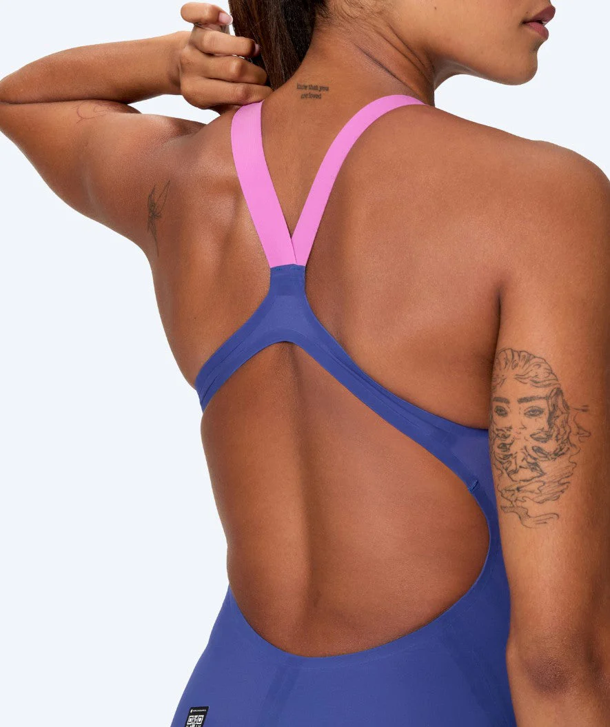 Speedo Wettkampf Badeanzug für Damen - LZR Pure Valor 2.0 - Lila/Hellrosa - Image 5