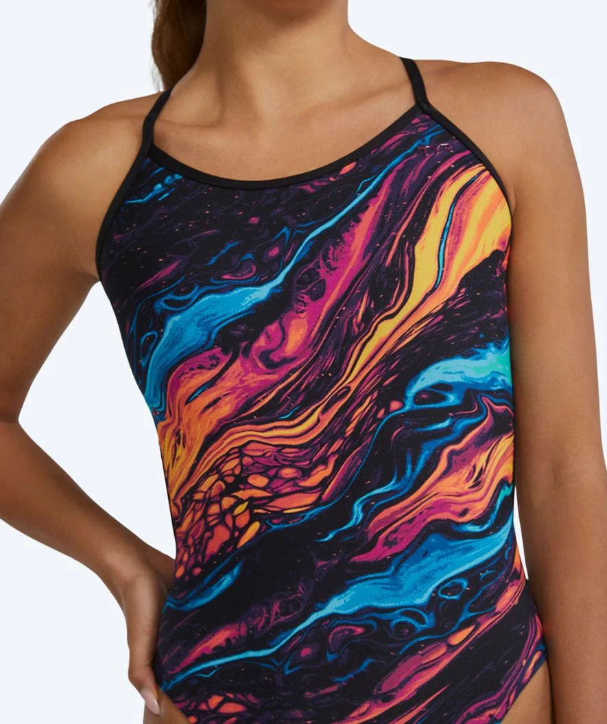 TYR Badeanzug für Damen - Durafast Elite Crosscutfit - Schwarz/Mehrfarbig - Image 5