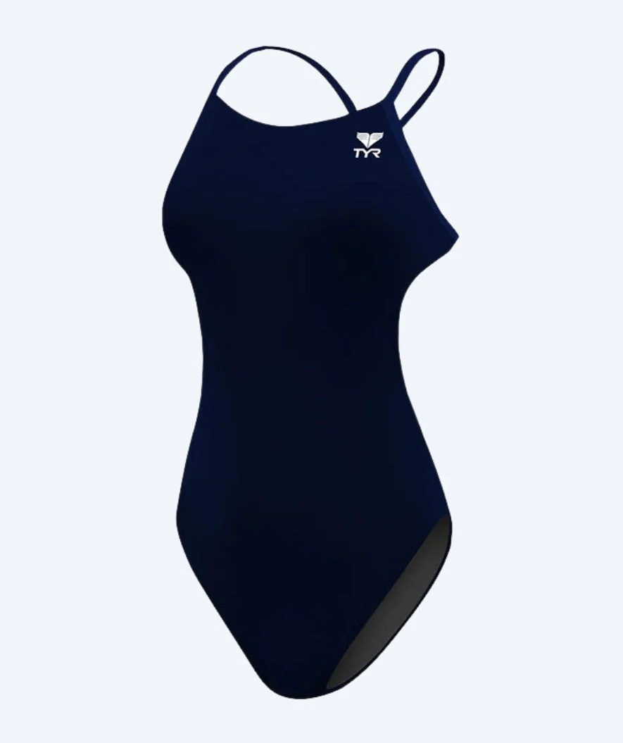 TYR Badeanzug für Damen - Durafast Elite Cut - Donkerblau - Image 3