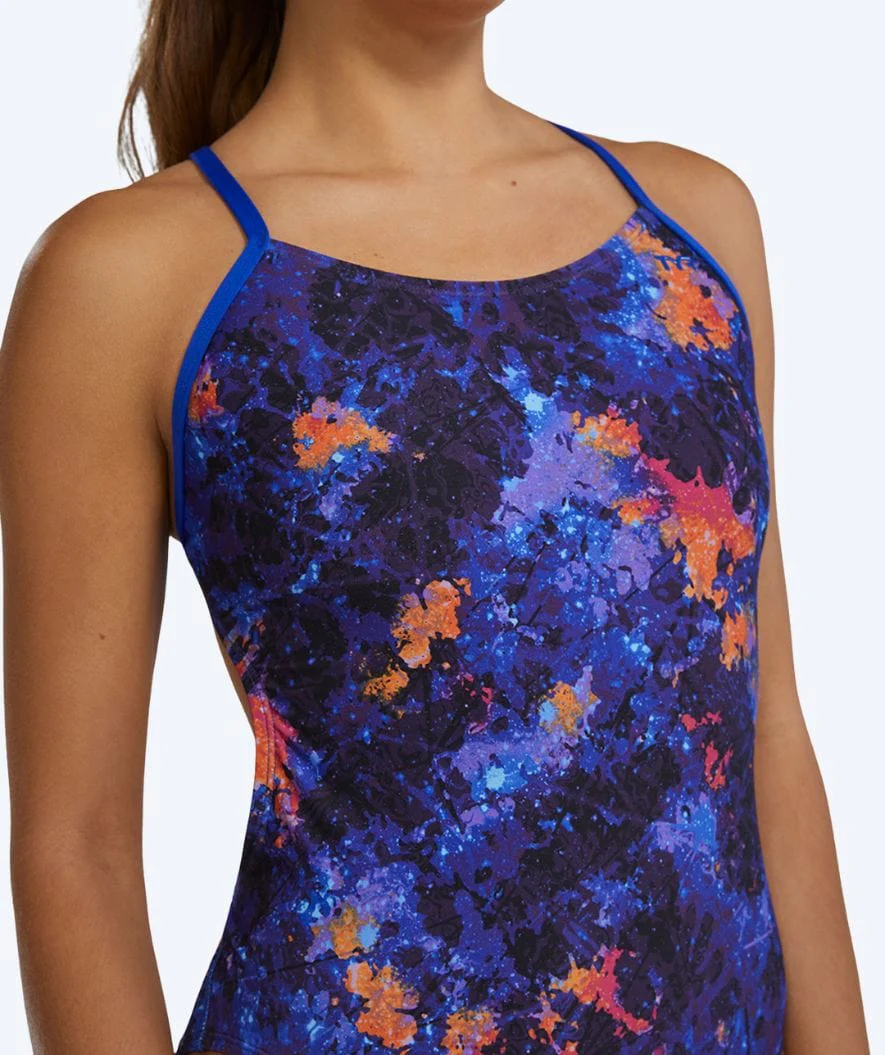TYR Badeanzug für Damen - Durafast Elite Cutoutfit - Lila/Orange - Image 5