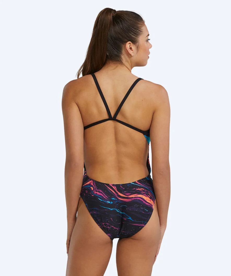 TYR Badeanzug für Damen - Durafast Elite Cutoutfit - Schwarz/Mehrfarbig - Image 2