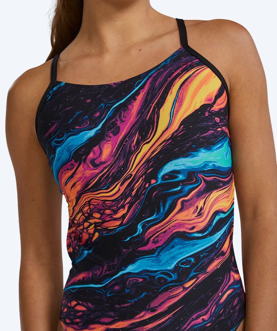 TYR Badeanzug für Damen - Durafast Elite Cutoutfit - Schwarz/Mehrfarbig - Image 5