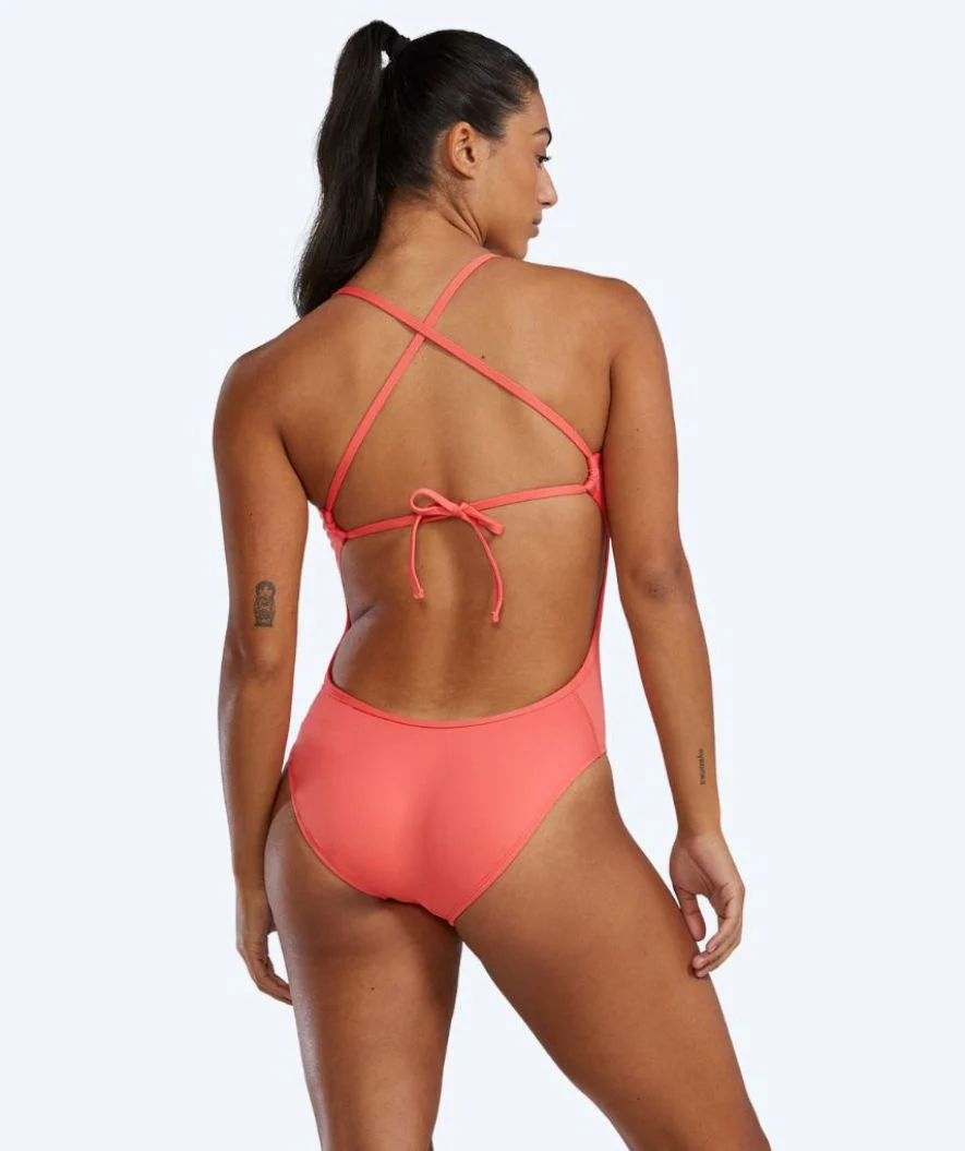 TYR Badeanzug für Damen - Durafast Elite Solid Tieback - Hellrosa - Image 2