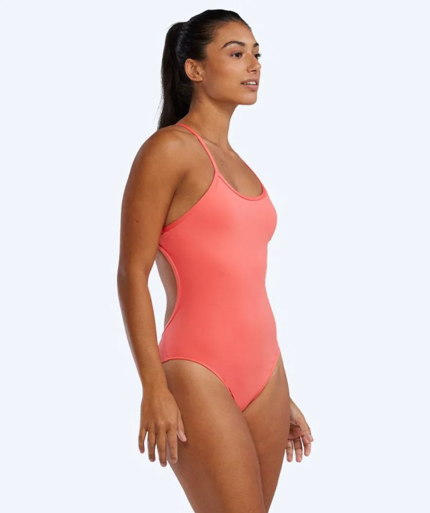 TYR Badeanzug für Damen - Durafast Elite Solid Tieback - Hellrosa - Image 3