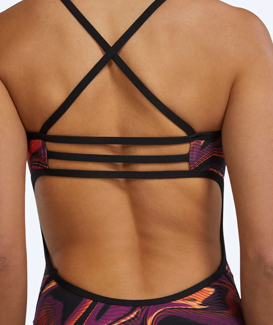 TYR Badeanzug für Damen - Durafast Elite Trinityfit - Schwarz/Gold - Image 5