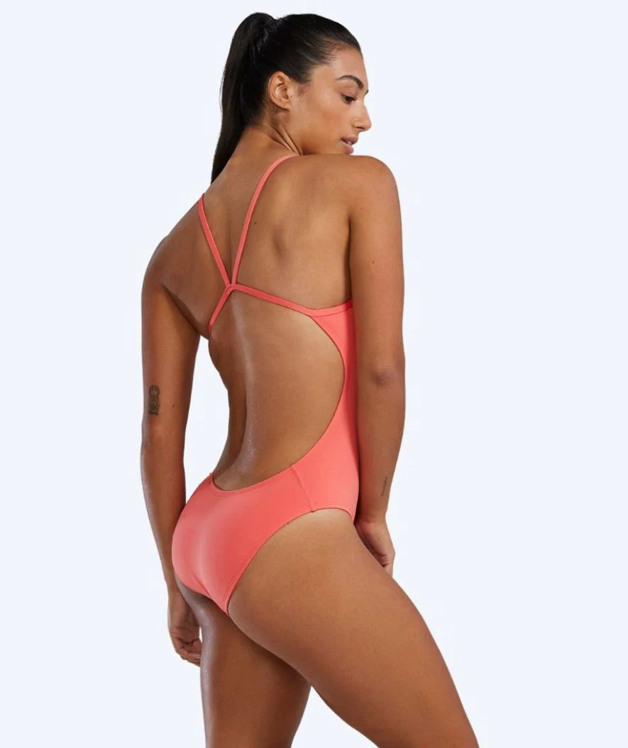 TYR Badeanzug für Damen - Durafast Solid Cutoutfit - Hellrosa - Image 4