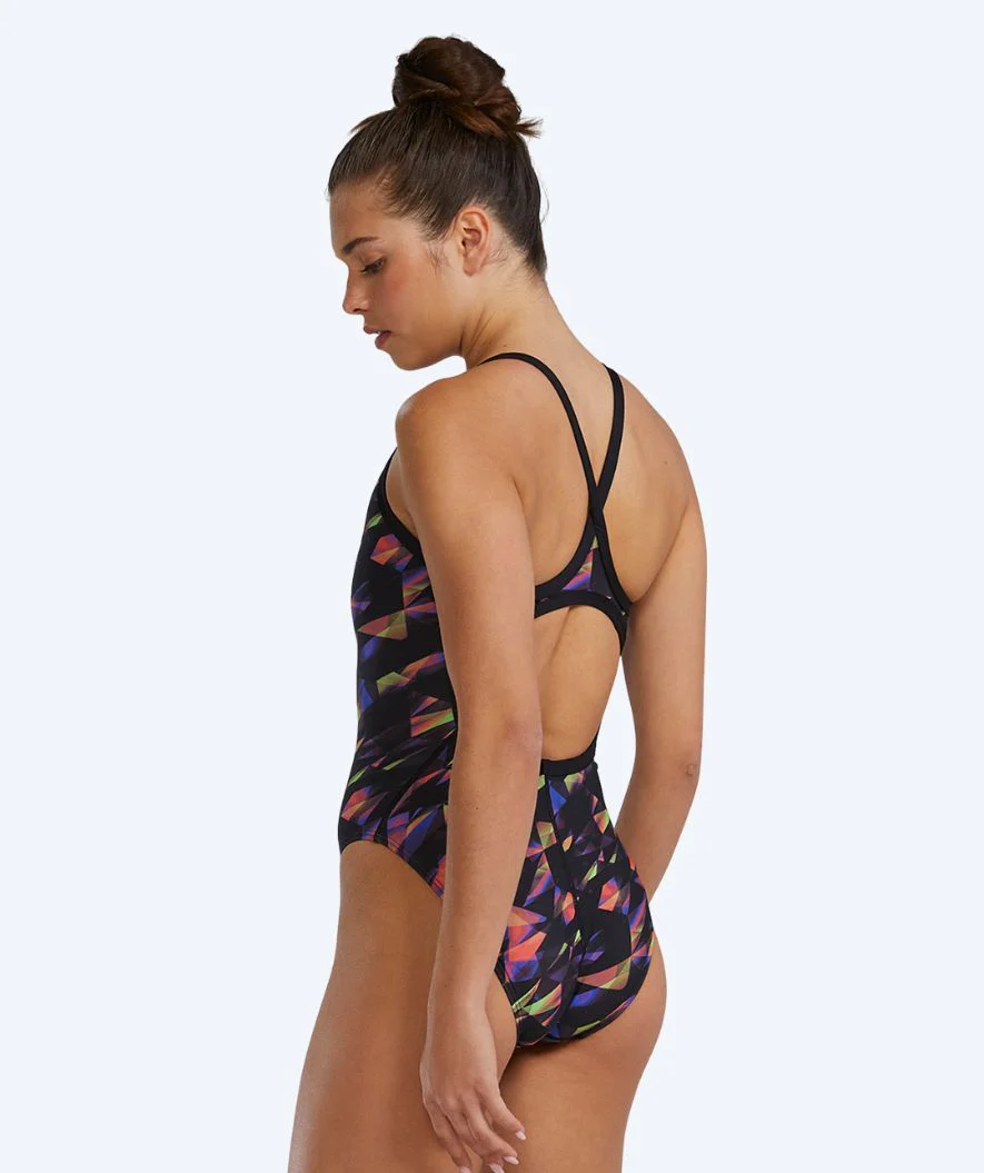 TYR Badeanzug für Damen - Triadic Diamondfit - Schwarz/Mehrfarbig - Image 3