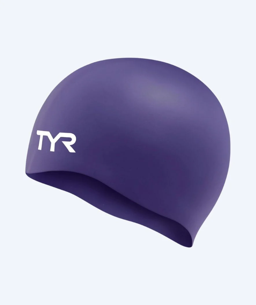TYR Badekappe - Silicone - Lila