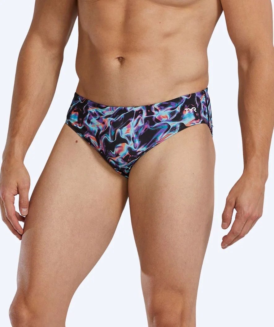 TYR Badeslip für Herren - Durafast Elite Energia - Mehrfarbig