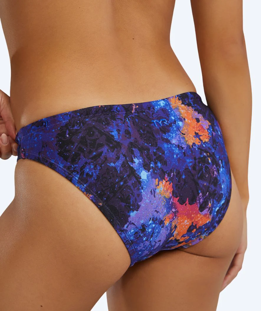 TYR Bikini Unterteil für Damen - Durafast Elite - Lila/Orange - Image 7