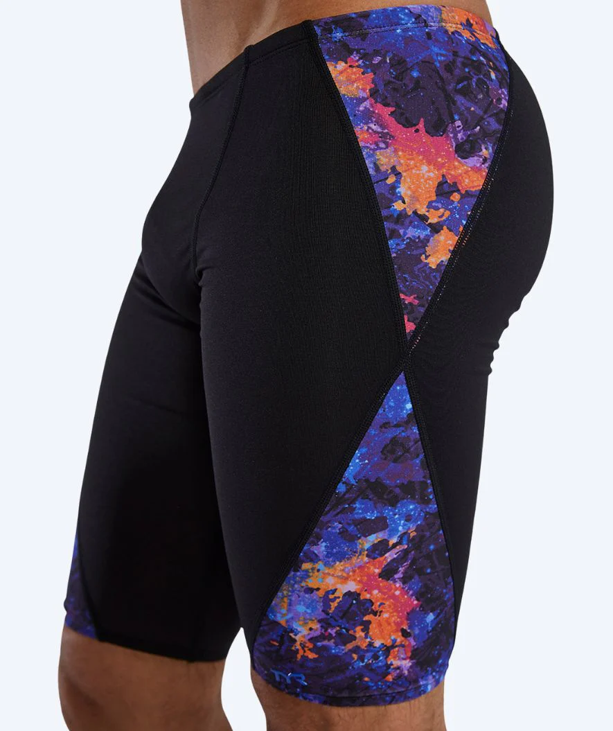 TYR lange Badehose für Herren - Blade Splice - Schwarz/Lila - Image 7