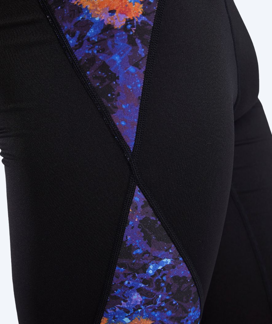 TYR lange Badehose für Herren - Blade Splice - Schwarz/Lila - Image 8