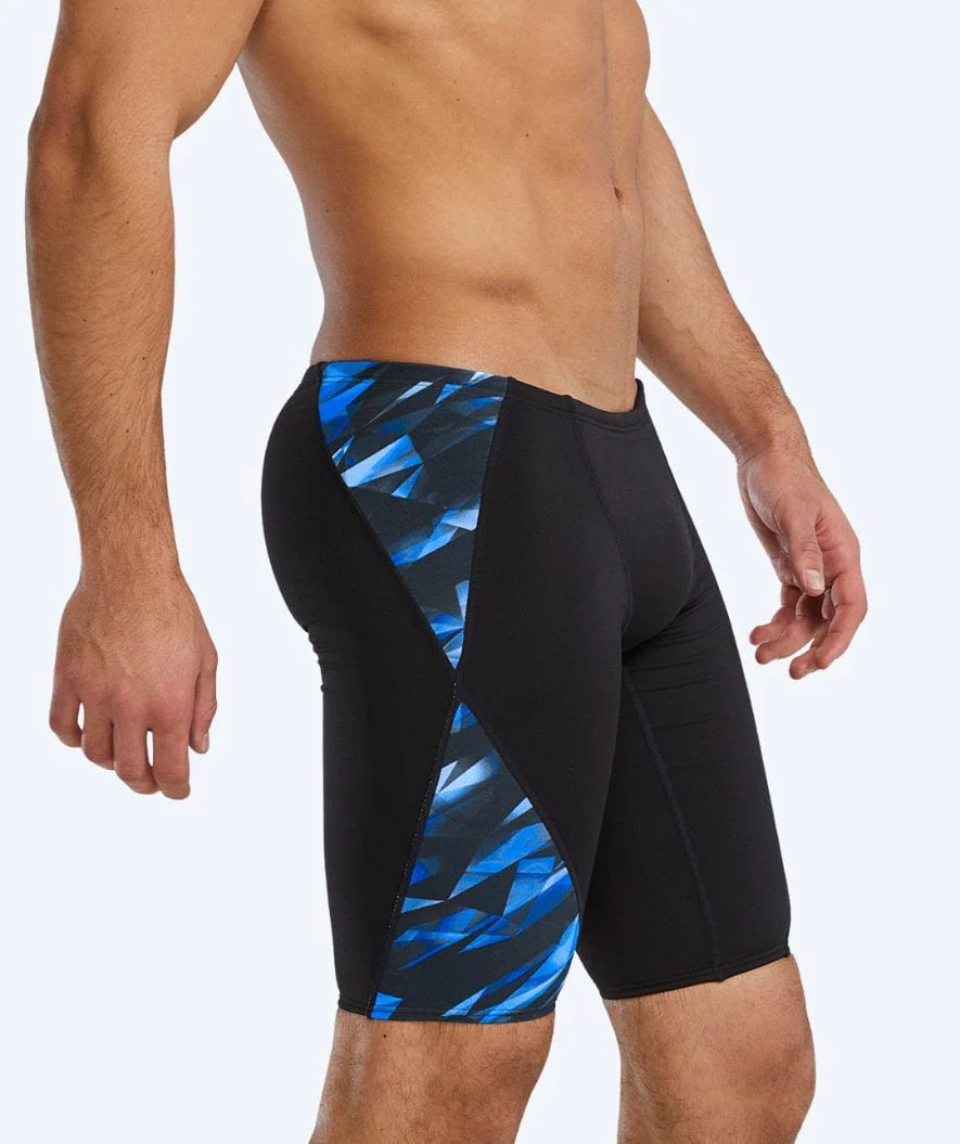 TYR lange Badehose für Herren - Blade Splice Triadic - Schwarz/Blau - Image 4