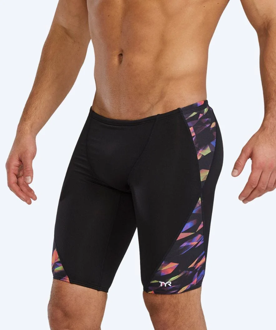 TYR lange Badehose für Herren - Blade Splice Triadic - Schwarz/Mehrfarbig - Image 3