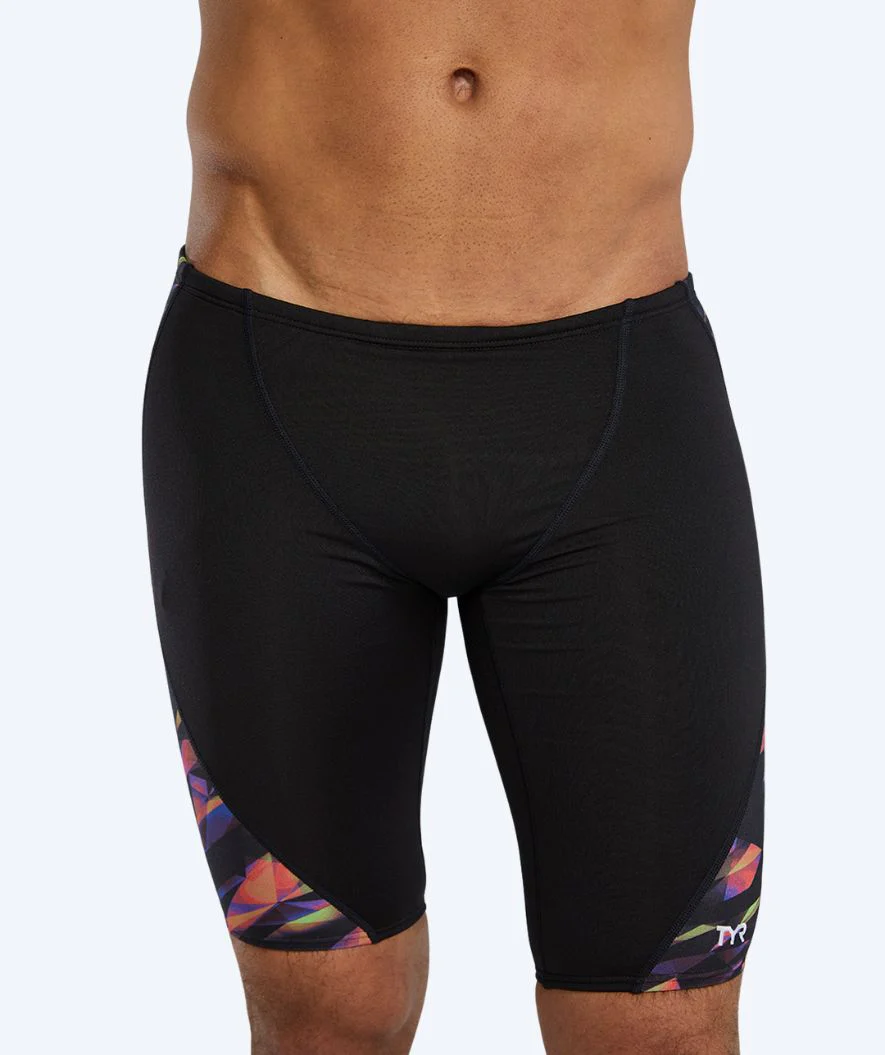 TYR lange Badehose für Herren - Blade Splice Triadic - Schwarz/Mehrfarbig - Image 5