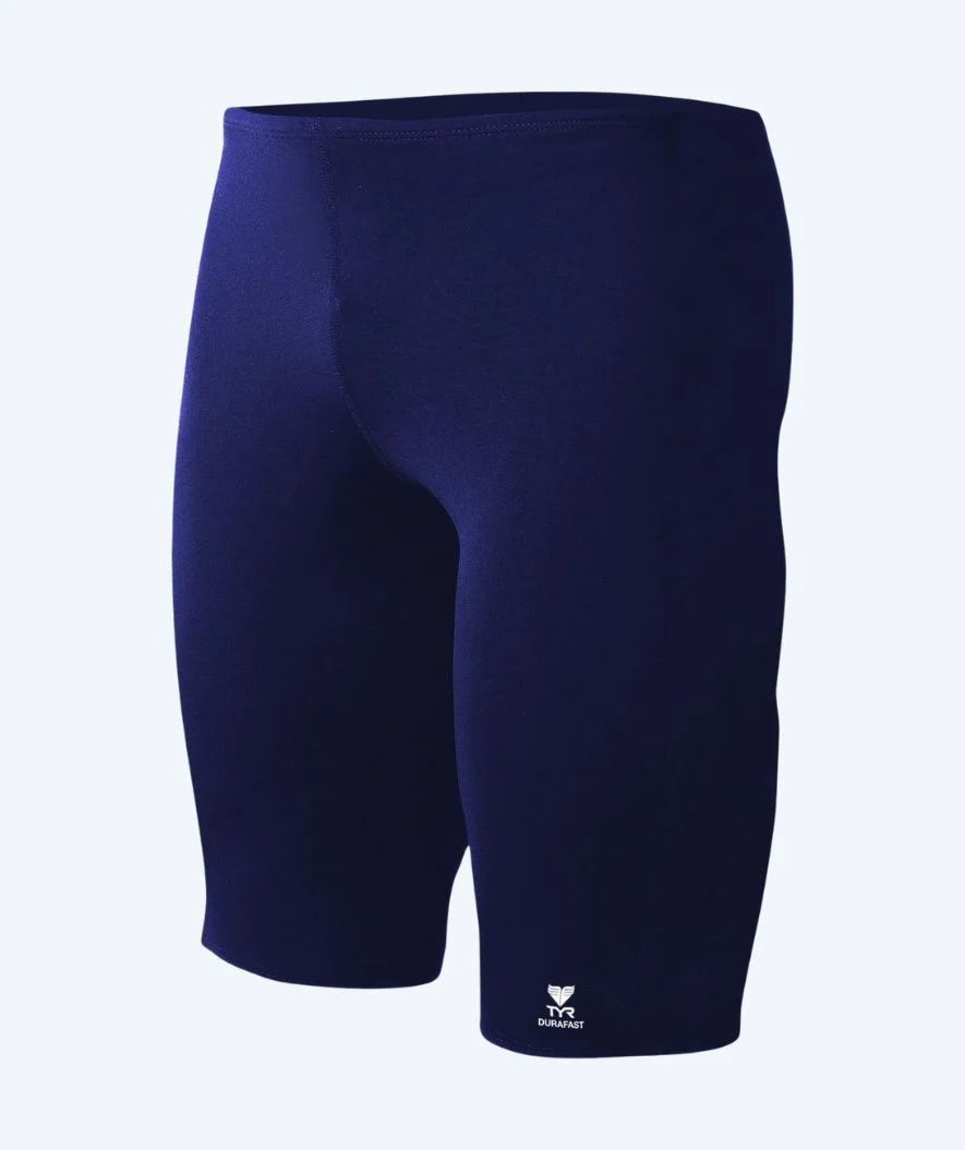 TYR lange Badehose für Herren - Durafast Elite Solid - Donkerblau - Image 5