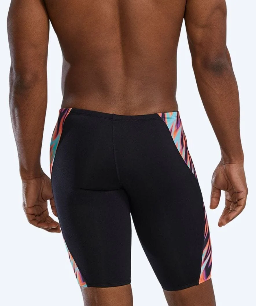 TYR lange Badehose für Herren - Evolved Blade Splice - Schwarz/Orange - Image 2