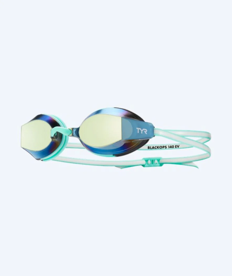 TYR Schwimmbrille - Blackops 140 EV - Gold/Blau