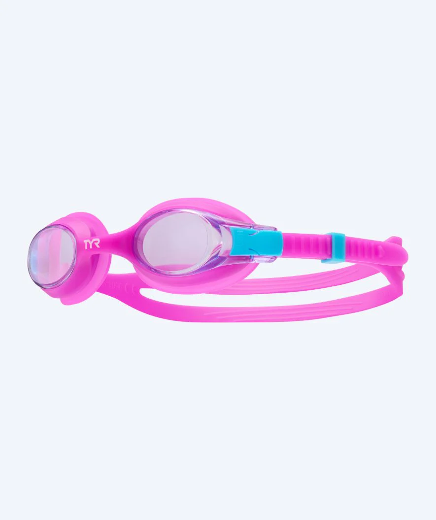 TYR Schwimmbrille für Kinder - Swimple - Lila/Blau