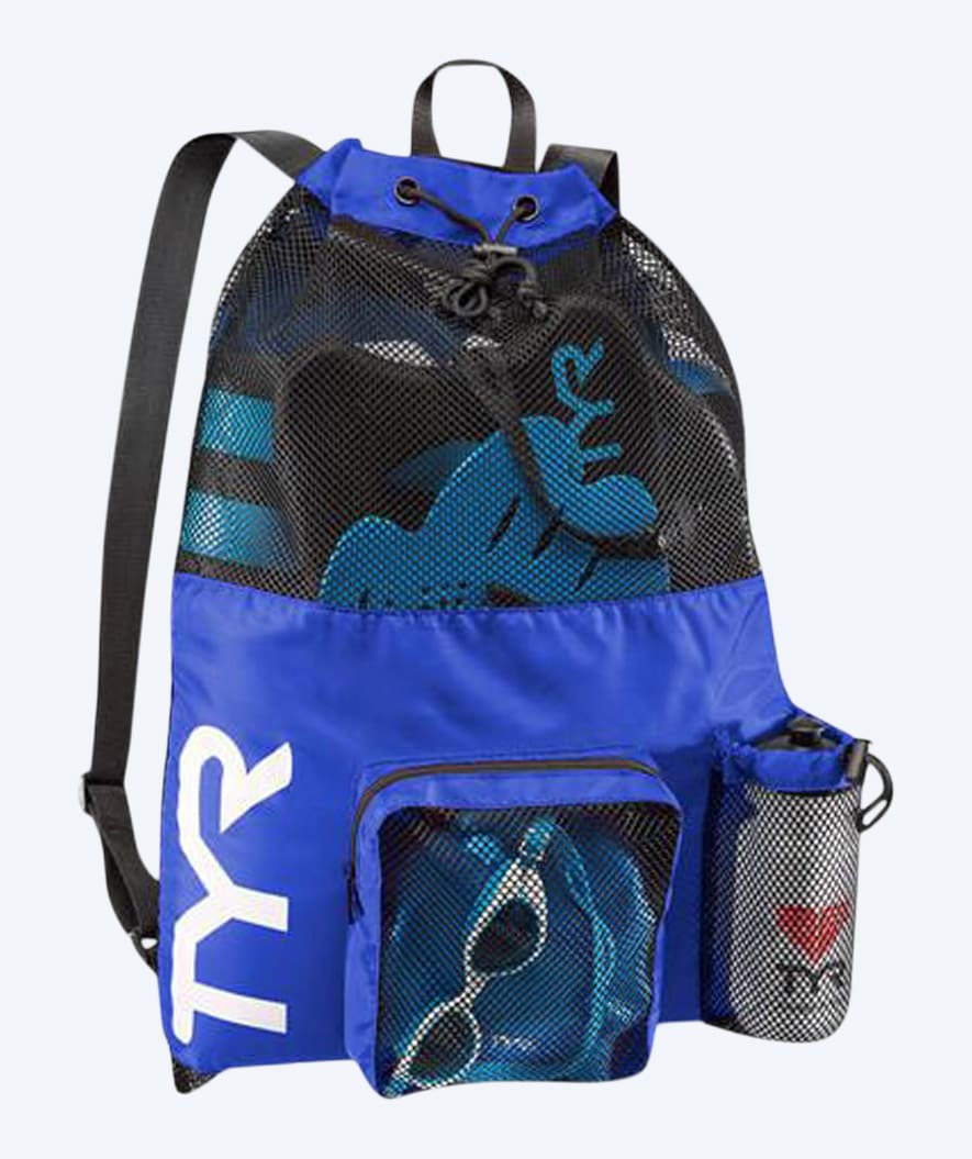 TYR Netzbeutel zum Schwimmen - Big Mesh Mummy 40L - Blau