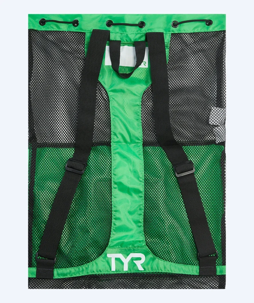 TYR Netzbeutel zum Schwimmen - Big Mesh Mummy 40L - Grün/Schwarz - Image 2