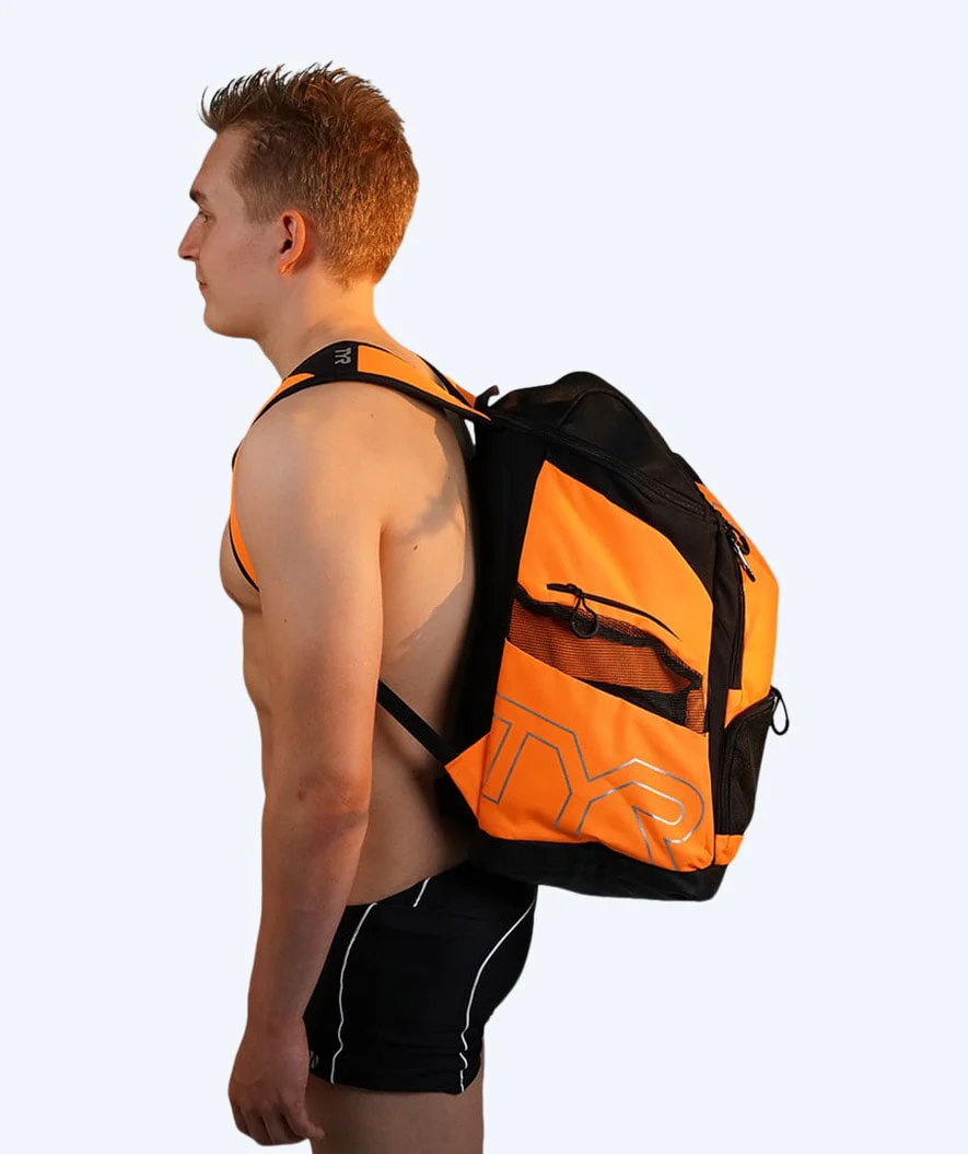 TYR Schwimmrucksack - Alliance Team 45L - Blau/Weiß - Image 2