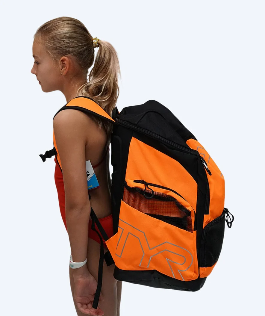 TYR Schwimmrucksack - Alliance Team 45L - Rosa/Schwarz - Image 5
