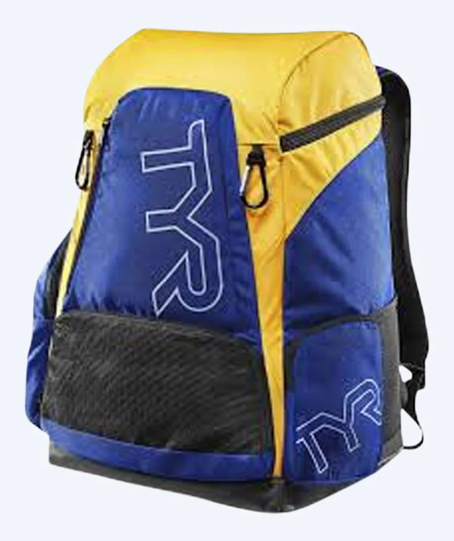 TYR Schwimmrucksack - Alliance Team 45L - Blau/Gelb