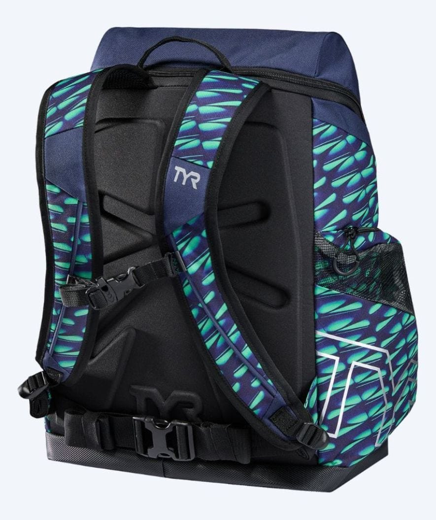 TYR Schwimmrucksack - Alliance Team 45L - Schwarz/Grün - Image 2