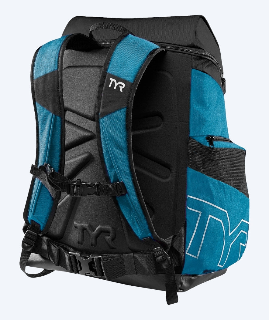 TYR Schwimmrucksack - Alliance Team 45L - Türkis/Schwarz - Image 2