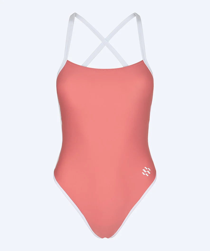 Watery Badeanzug für Damen - Eco Sunkissed Solid - Cavalry Red - Image 12