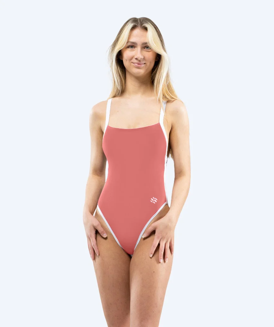 Watery Badeanzug für Damen - Eco Sunkissed Solid - Cavalry Red - Image 2