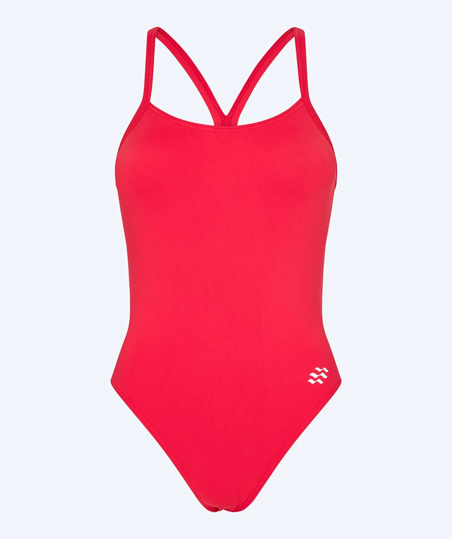 Watery Badeanzug für Damen - Freestyler Solid - Cherry Red - Image 2