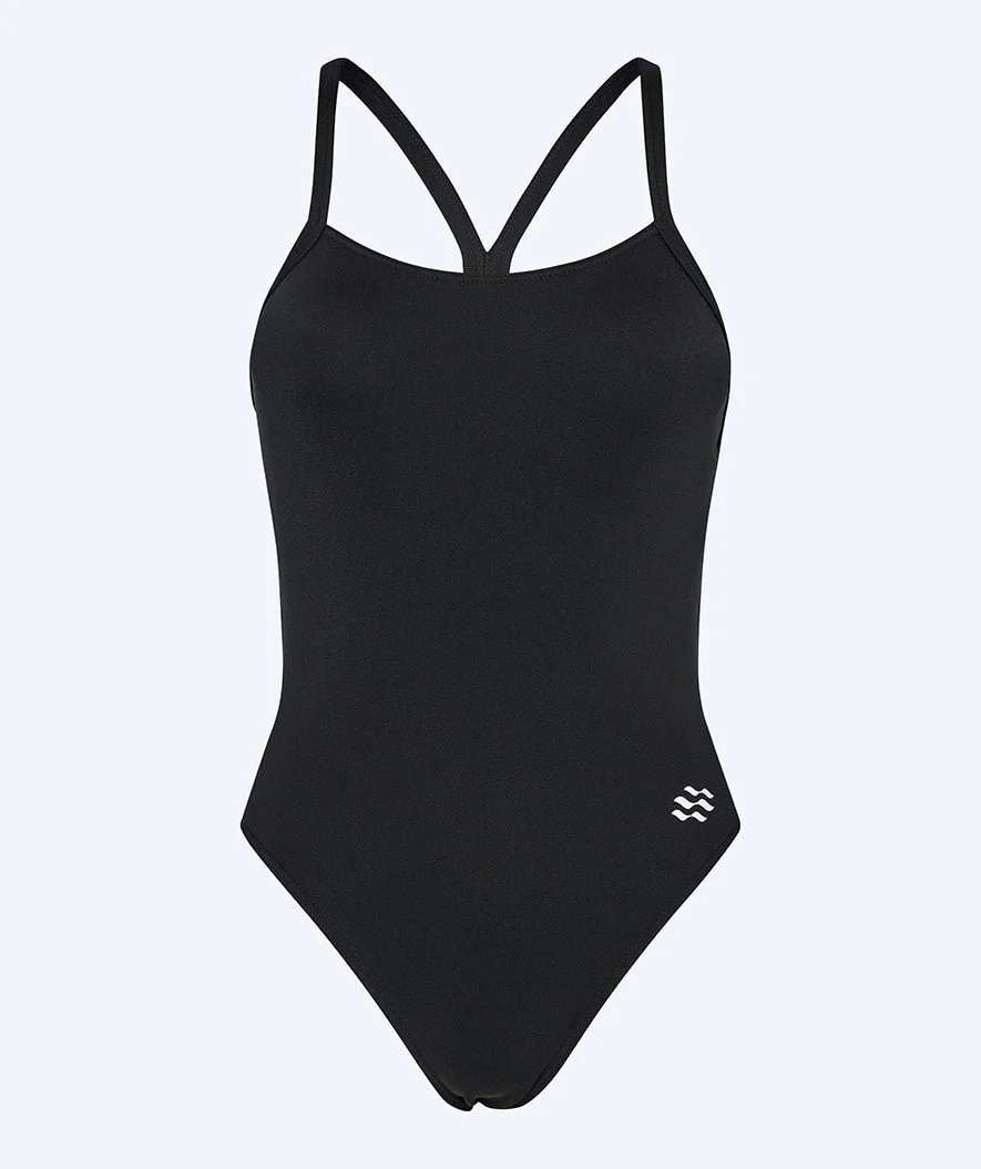 Watery Badeanzug für Damen - Freestyler Solid - Schwarz - Image 2