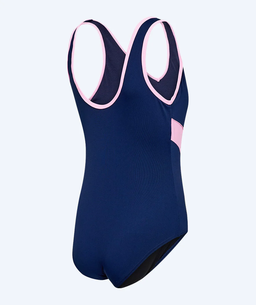 Watery Badeanzug für Damen - Scrylla - Donkerblau/Hellrosa - Image 13