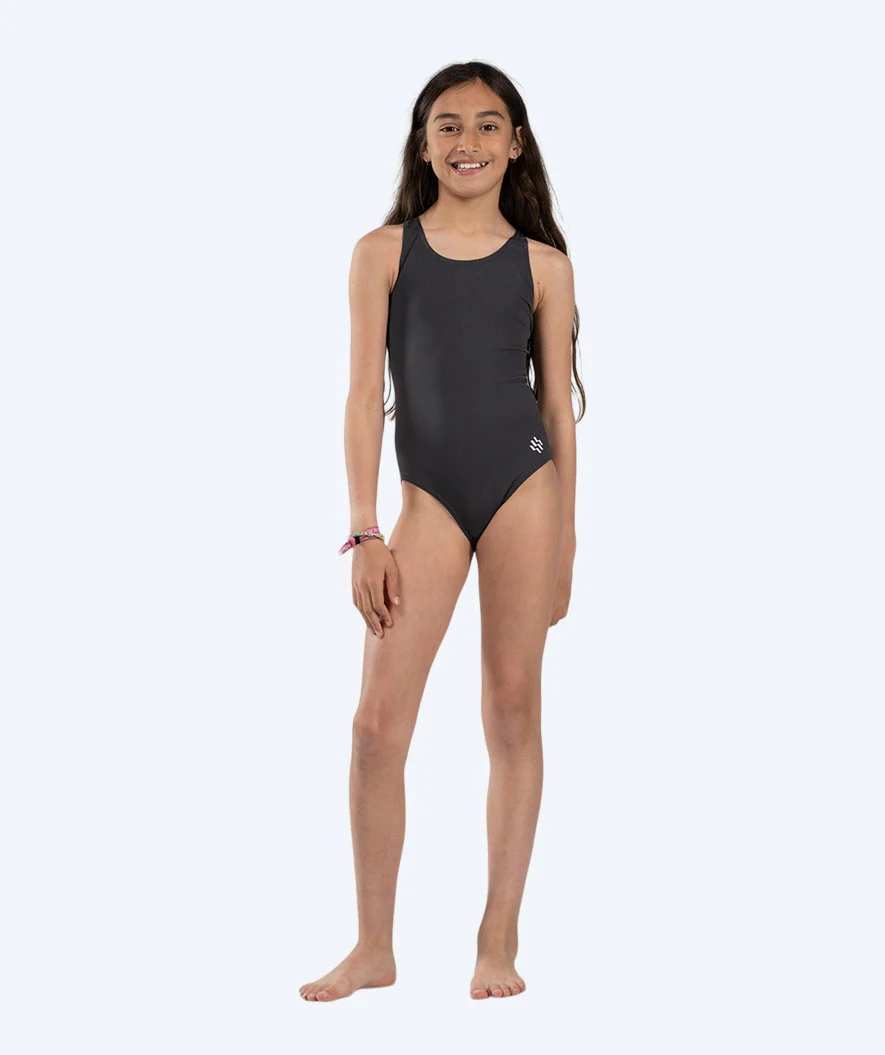 Watery Badeanzug für Mädchen - Eco Poolparty - Bone Grey - Image 13