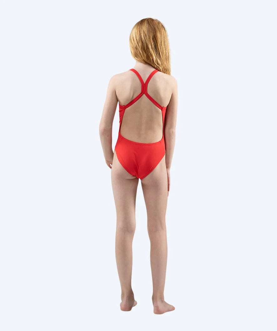 Watery Badeanzug für Mädchen - Freestyler Solid - Cherry Red - Image 13
