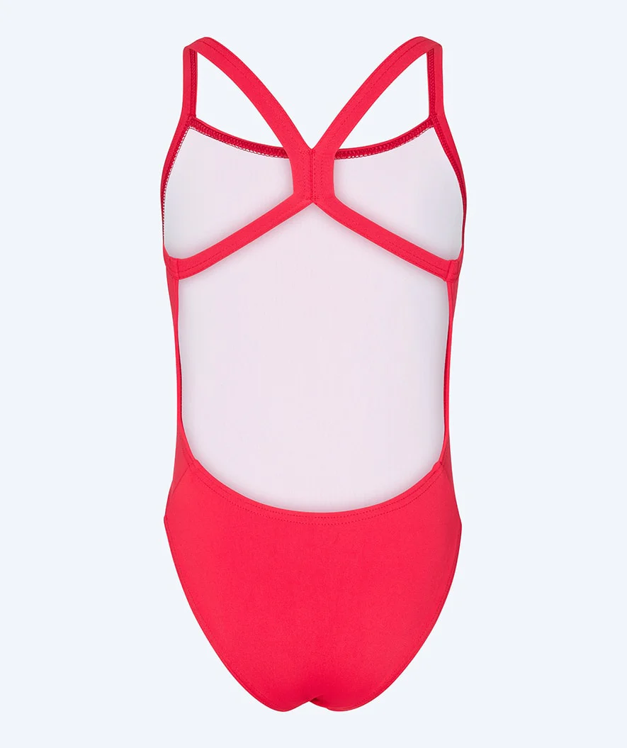 Watery Badeanzug für Mädchen - Freestyler Solid - Cherry Red - Image 3
