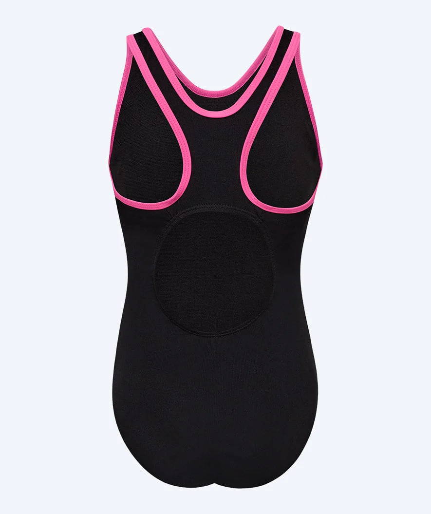 Watery Badeanzug für Mädchen - Hurley - Schwarz/Hellrosa - Image 12