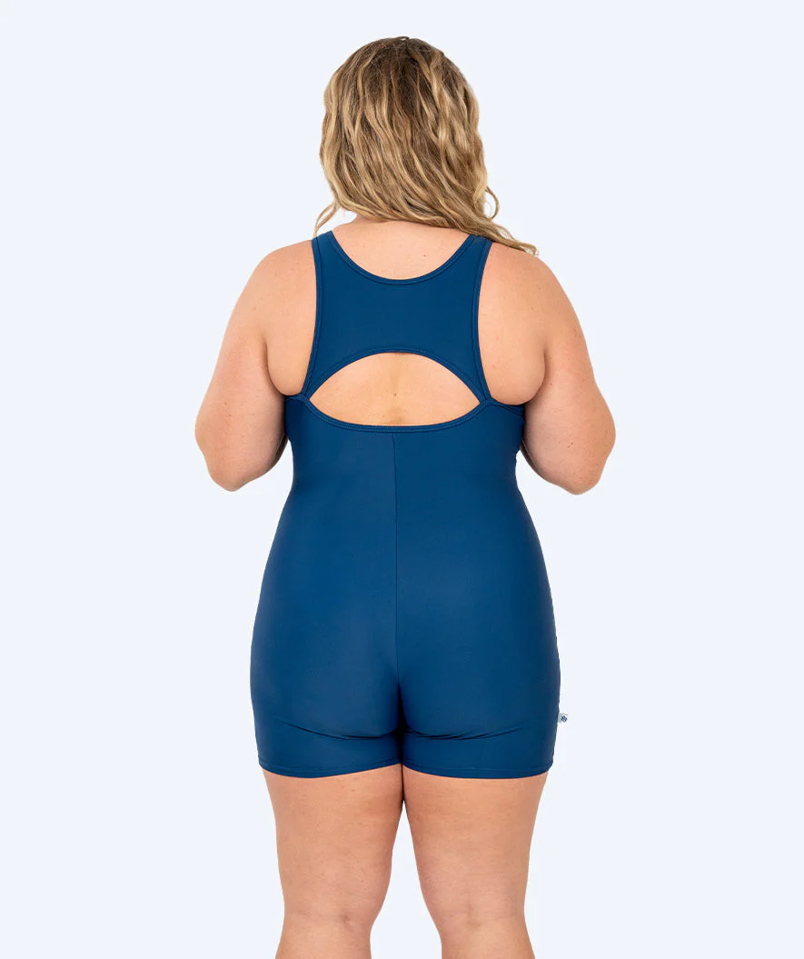 Watery Badeanzug mit Bein für Damen - Tirta - Donkerblau - Image 2